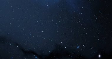 2d illüstrasyon. Derin geniş alan. Yıldızlar, gezegenler ve uydular. Çeşitli bilim kurgu yaratıcı fon. Uzay sanatı. Uzaylı güneş sistemleri. Gerçekçi arka plan 