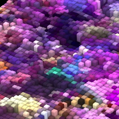 Renkli desenli soyut arkaplan