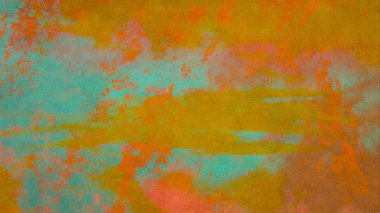 Metin için yeri olan boya lekeleriyle soyut arkaplan