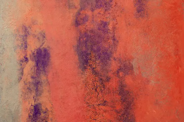 Pintura Óleo Sobre Lienzo Pared Hecha Mano Textura Abstracta Del — Foto de Stock
