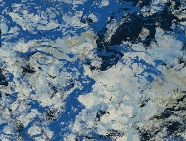 Arkaplanda soyut renkli lekeler