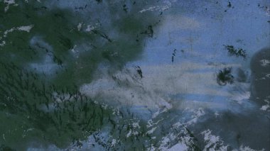 Metin için yeri olan boya lekeleriyle soyut arkaplan