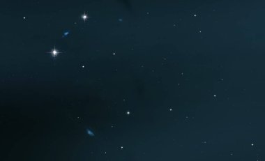 2d illüstrasyon. Derin geniş alan. Yıldızlar, gezegenler ve uydular. Çeşitli bilim kurgu yaratıcı fon. Uzay sanatı. Uzaylı güneş sistemleri. Gerçekçi arka plan 