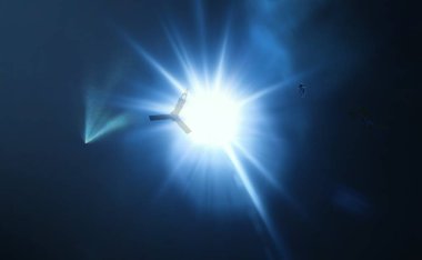 kozmos astronomi arka plan, evren