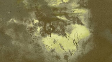 Metin için yeri olan boya lekeleriyle soyut arkaplan