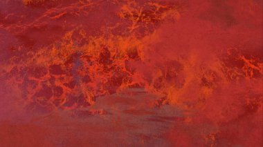 Metin için yeri olan boya lekeleriyle soyut arkaplan