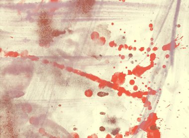 Metin için yeri olan boya lekeleriyle soyut arkaplan