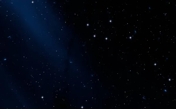 2d illustration. Deep vast space. Stars, planets and moons. Various science fiction creative backdrops. Space art. Alien solar systems. Realistic background 