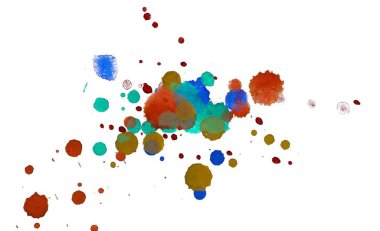 damla ile soyut renkli arka plan