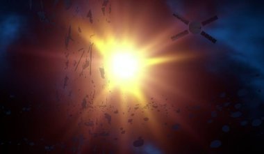 kozmos astronomi arka plan, evren