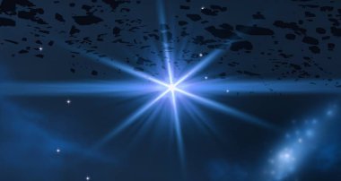 parlaklık ile renkli soyut gökyüzü arka plan