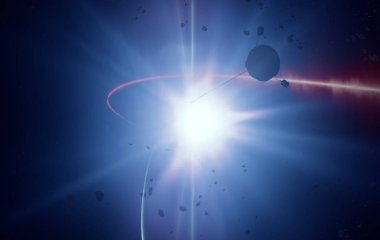 parlaklık ile renkli soyut gökyüzü arka plan