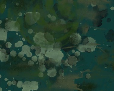 Metin için yeri olan boya lekeleriyle soyut arkaplan