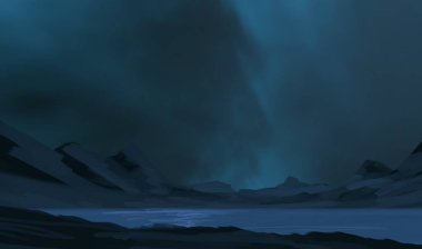 parlaklık ile renkli soyut gökyüzü arka plan