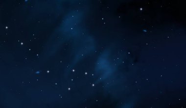 2d illüstrasyon. Derin geniş alan. Yıldızlar, gezegenler ve uydular. Çeşitli bilim kurgu yaratıcı fon. Uzay sanatı. Uzaylı güneş sistemleri. Gerçekçi arka plan 