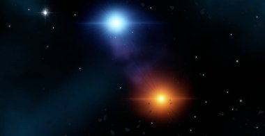 parlaklık ile renkli soyut gökyüzü arka plan