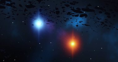 kozmos astronomi arka plan, evren