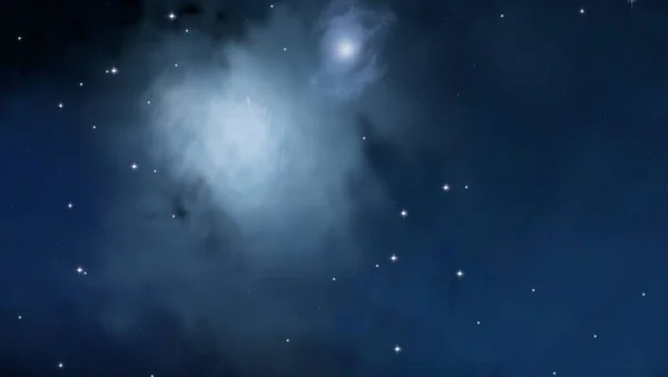 Εικονογράφηση Βαθύς Τεράστιος Χώρος Αστέρια Πλανήτες Και Φεγγάρια Διάφορες Δημιουργικές — Φωτογραφία Αρχείου