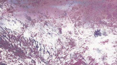 Metin için yeri olan boya lekeleriyle soyut arkaplan