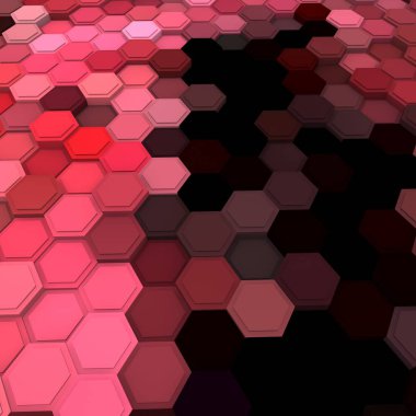 Renkli desenli soyut arkaplan