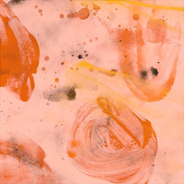 Metin için yeri olan boya lekeleriyle soyut arkaplan