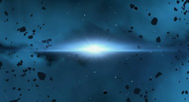 doğal soyut galaksi uzay arka plan