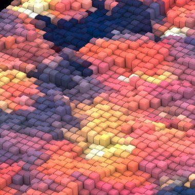 Renkli desenli soyut arkaplan