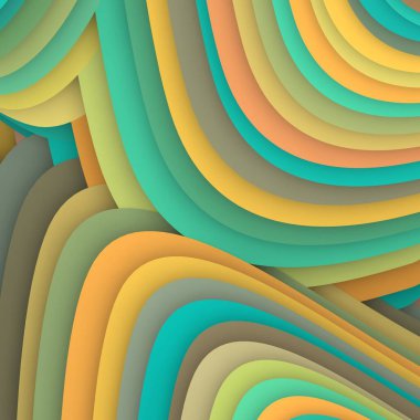 3 boyutlu illüstrasyon. Web modern fon. Renkli desen. Soyut geometrik şekiller. arkaplan.