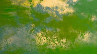 Metin için yeri olan boya lekeleriyle soyut arkaplan