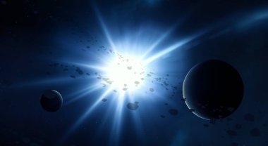 doğal soyut galaksi uzay arka plan