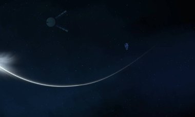 parlaklık ile renkli soyut gökyüzü arka plan