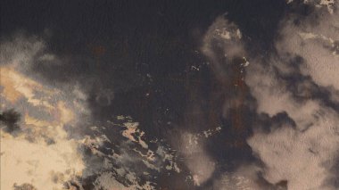 Metin için yeri olan boya lekeleriyle soyut arkaplan