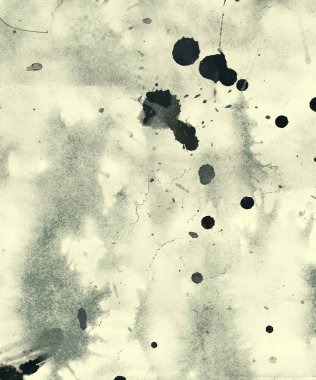 Metin için yeri olan boya lekeleriyle soyut arkaplan