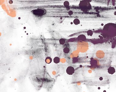 suluboya elemanları ile grunge arka plan.