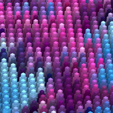 Renkli desenli soyut arkaplan