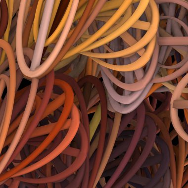 3 boyutlu illüstrasyon. Web modern fon. Renkli desen. Soyut geometrik şekiller. arkaplan.