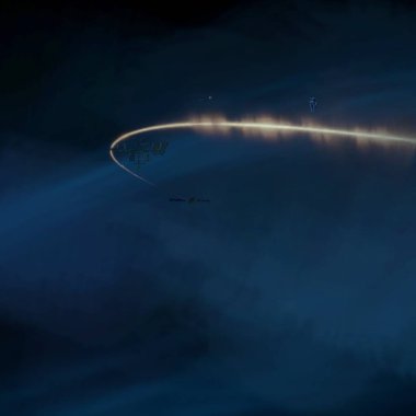 parlaklık ile renkli soyut gökyüzü arka plan