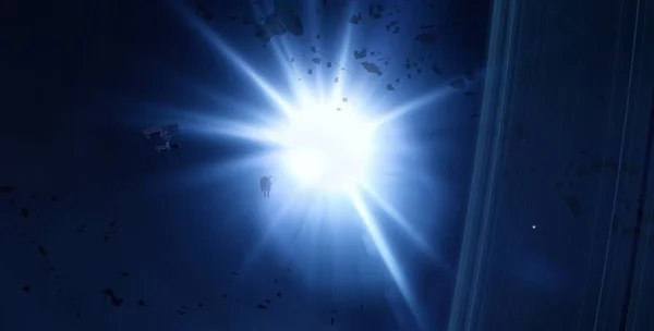 อวกาศ นหล — ภาพถ่ายสต็อก