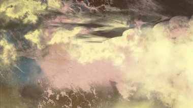 Metin için yeri olan boya lekeleriyle soyut arkaplan