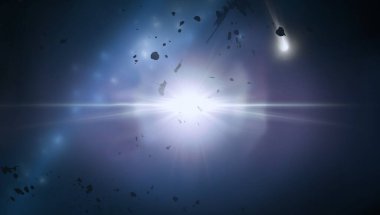 doğal soyut galaksi uzay arka plan