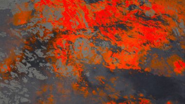 Metin için yeri olan boya lekeleriyle soyut arkaplan