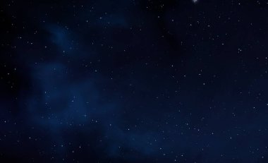 2d illüstrasyon. Derin geniş alan. Yıldızlar, gezegenler ve uydular. Çeşitli bilim kurgu yaratıcı fon. Uzay sanatı. Uzaylı güneş sistemleri. Gerçekçi arka plan 