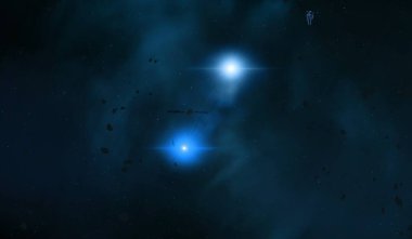 Soyut alan koyu arka plan  