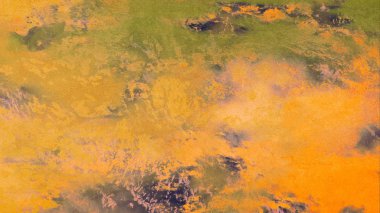 Metin için yeri olan boya lekeleriyle soyut arkaplan