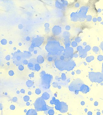 Kar taneleriyle kusursuz mavi arkaplan