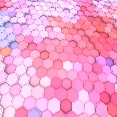 Renkli desenli soyut arkaplan