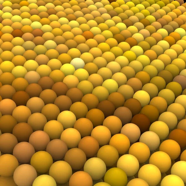 Fondo Para Mercado Con Bolas Amarillas — Foto de Stock