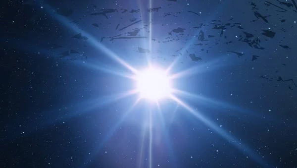 นหล กรวาลท สวยงามท ปอวกาศ — ภาพถ่ายสต็อก
