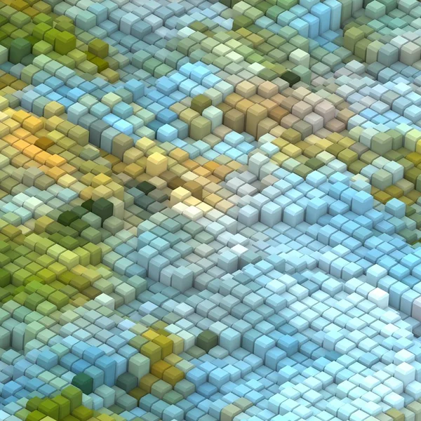 Ilustração Pano Fundo Moderno Web Padrão Colorido Formas Geométricas Abstratas — Fotografia de Stock