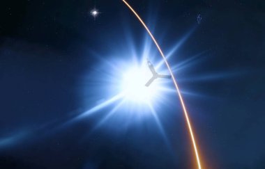 parlaklık ile karanlık alan soyut duvar kağıdı